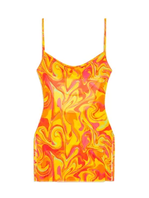 Cowl Mini Dress ::RET