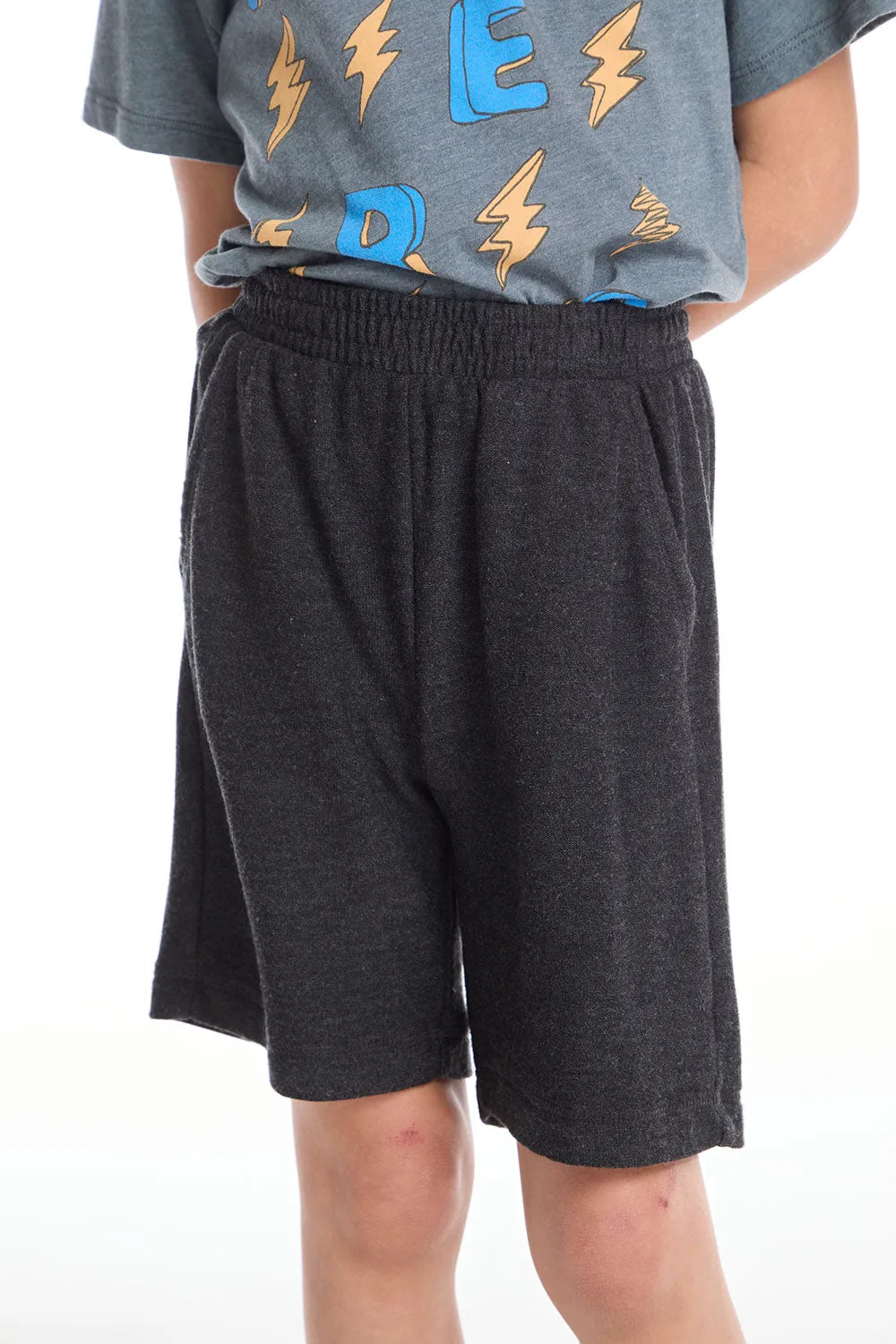 Cozy Beach Boys Black Shorts