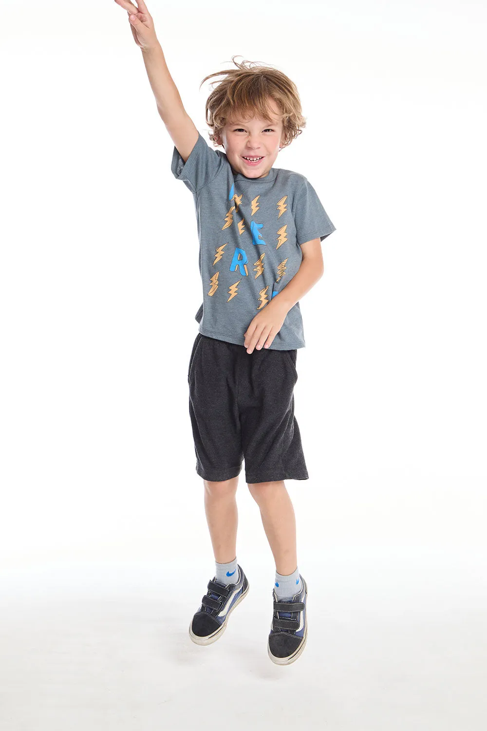 Cozy Beach Boys Black Shorts