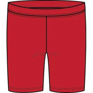 CR Kids Girls Bike Shorts - Red