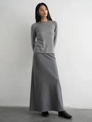 Custom-Spun Cashmere Silk Wool Sweater