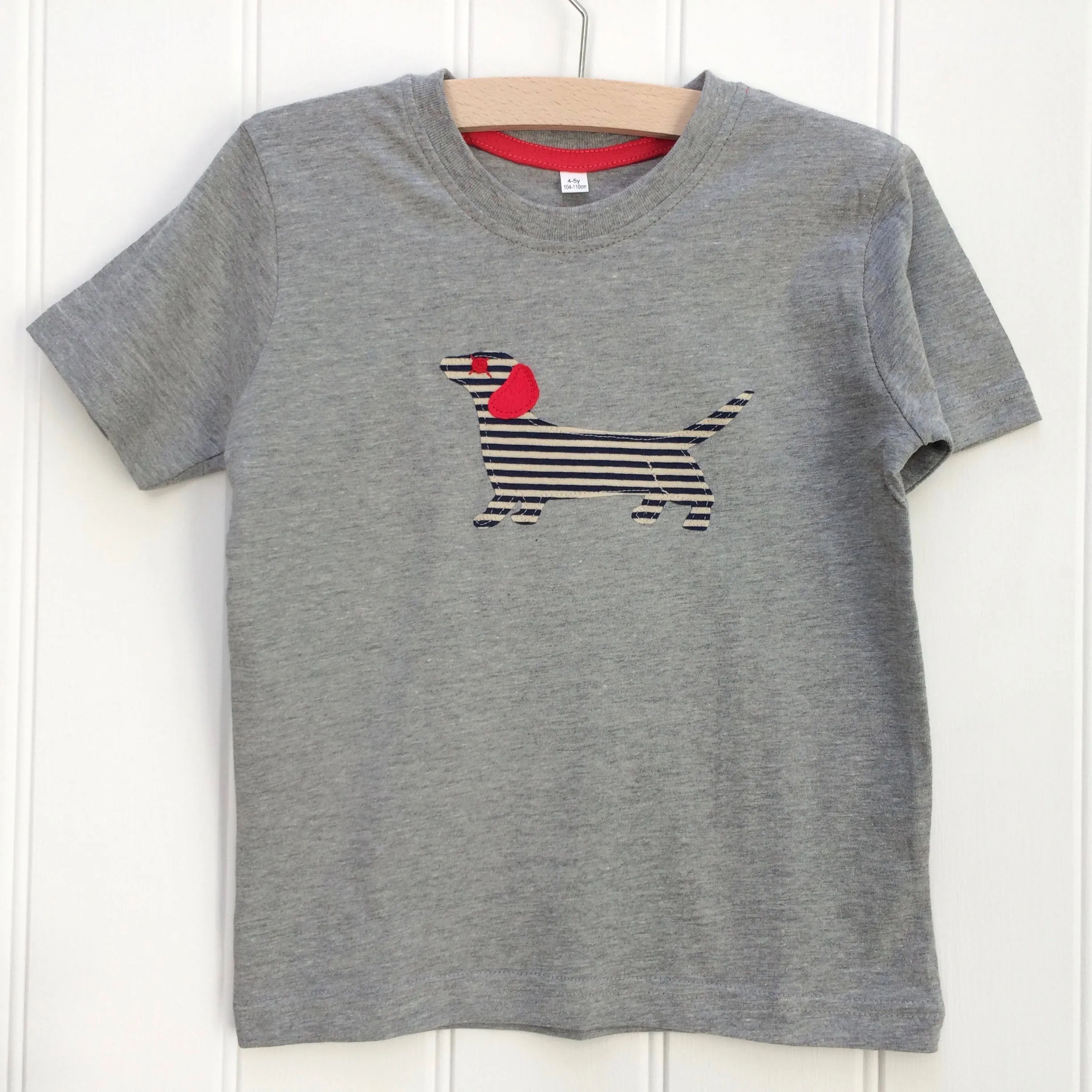Dachshund T-shirt - Grey