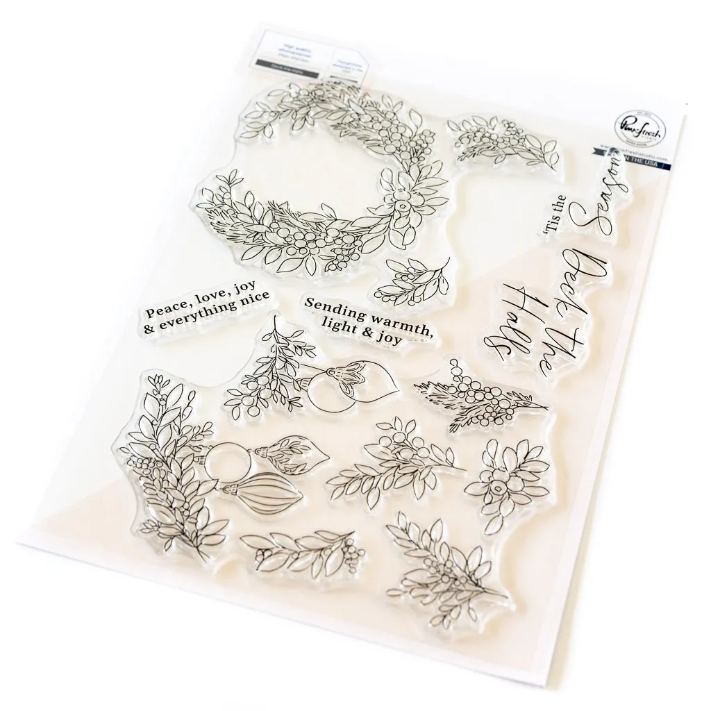Deck the Halls 6x8 Stamp Set PinkFresh 251124