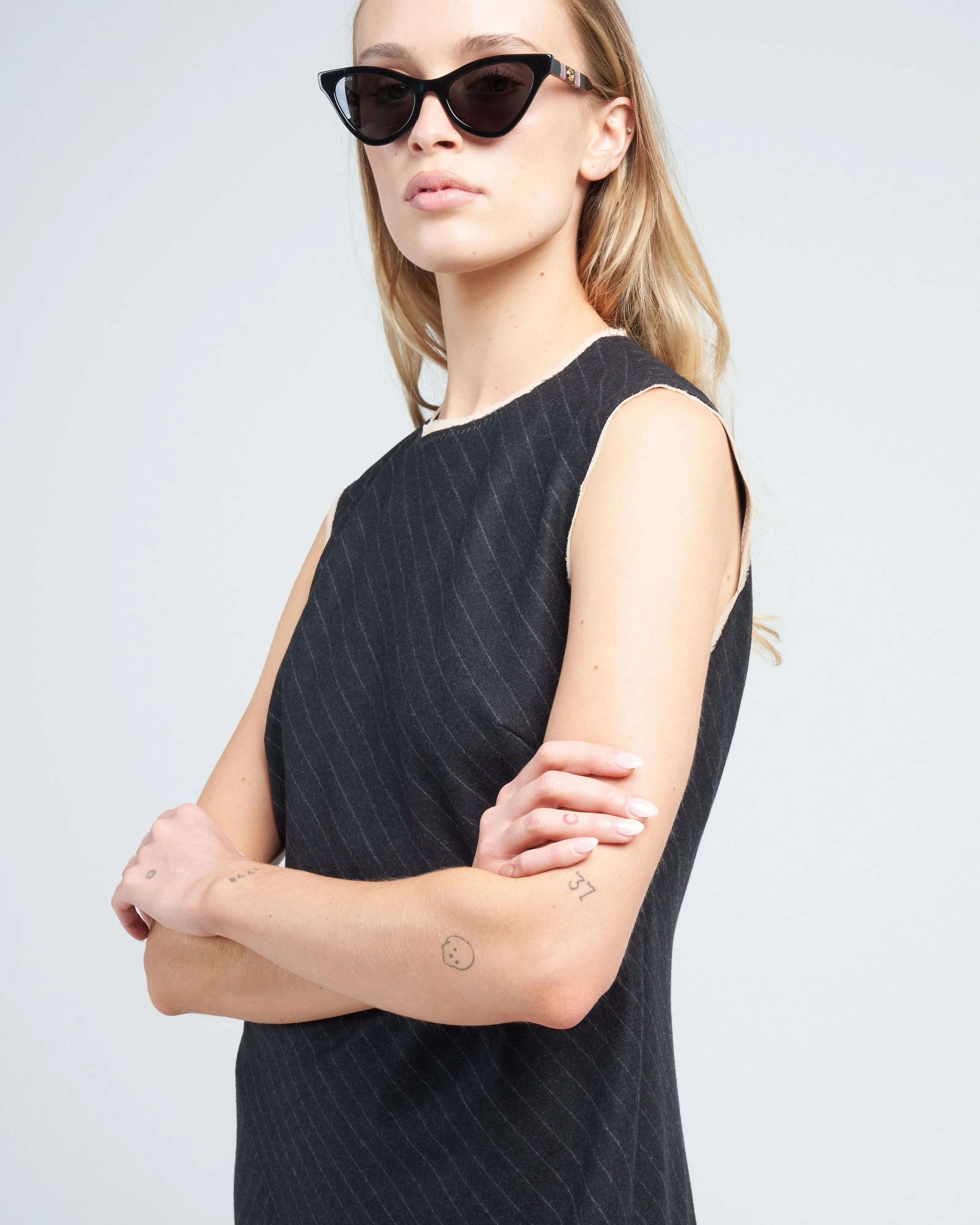 depa dress - anthracite
