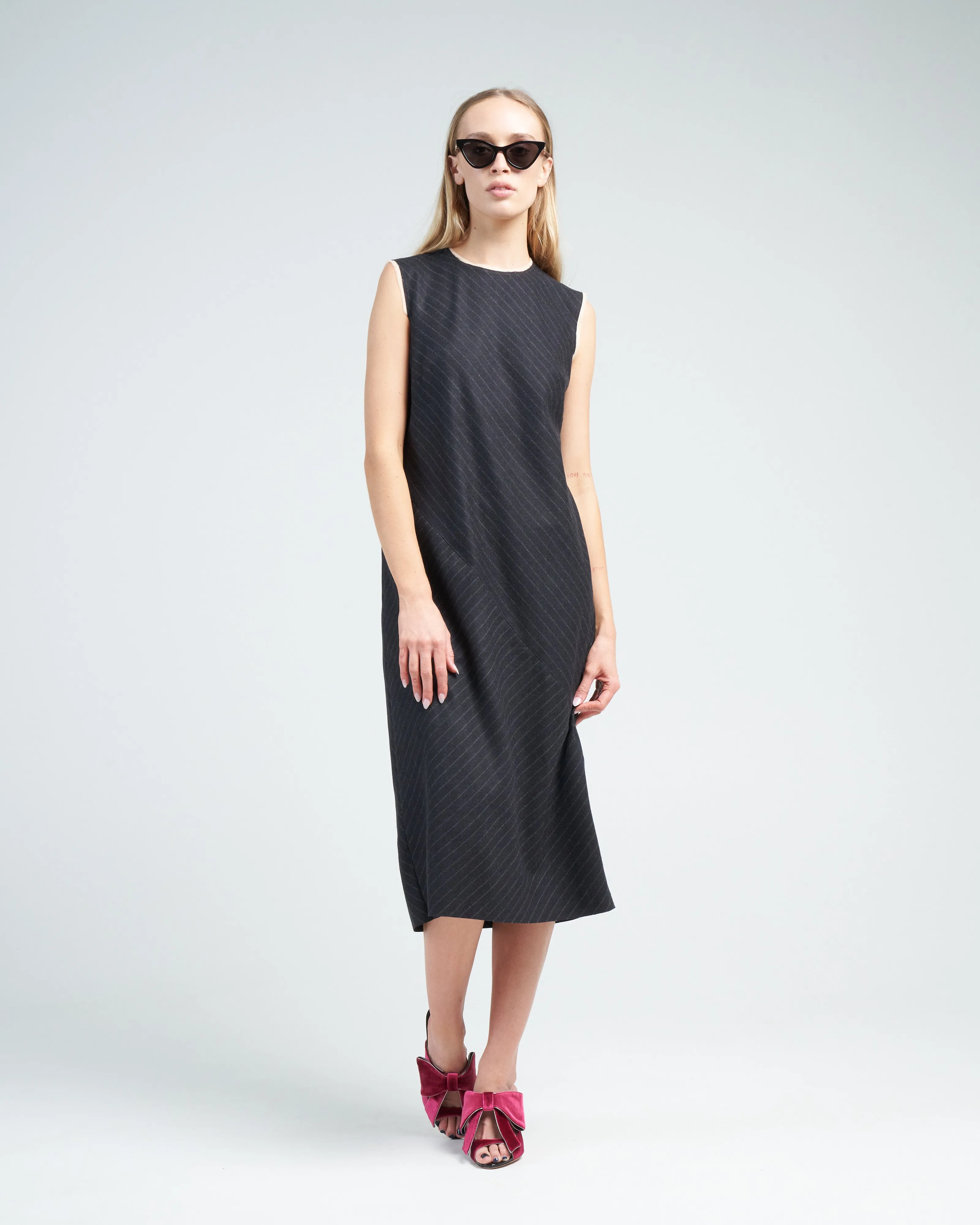 depa dress - anthracite