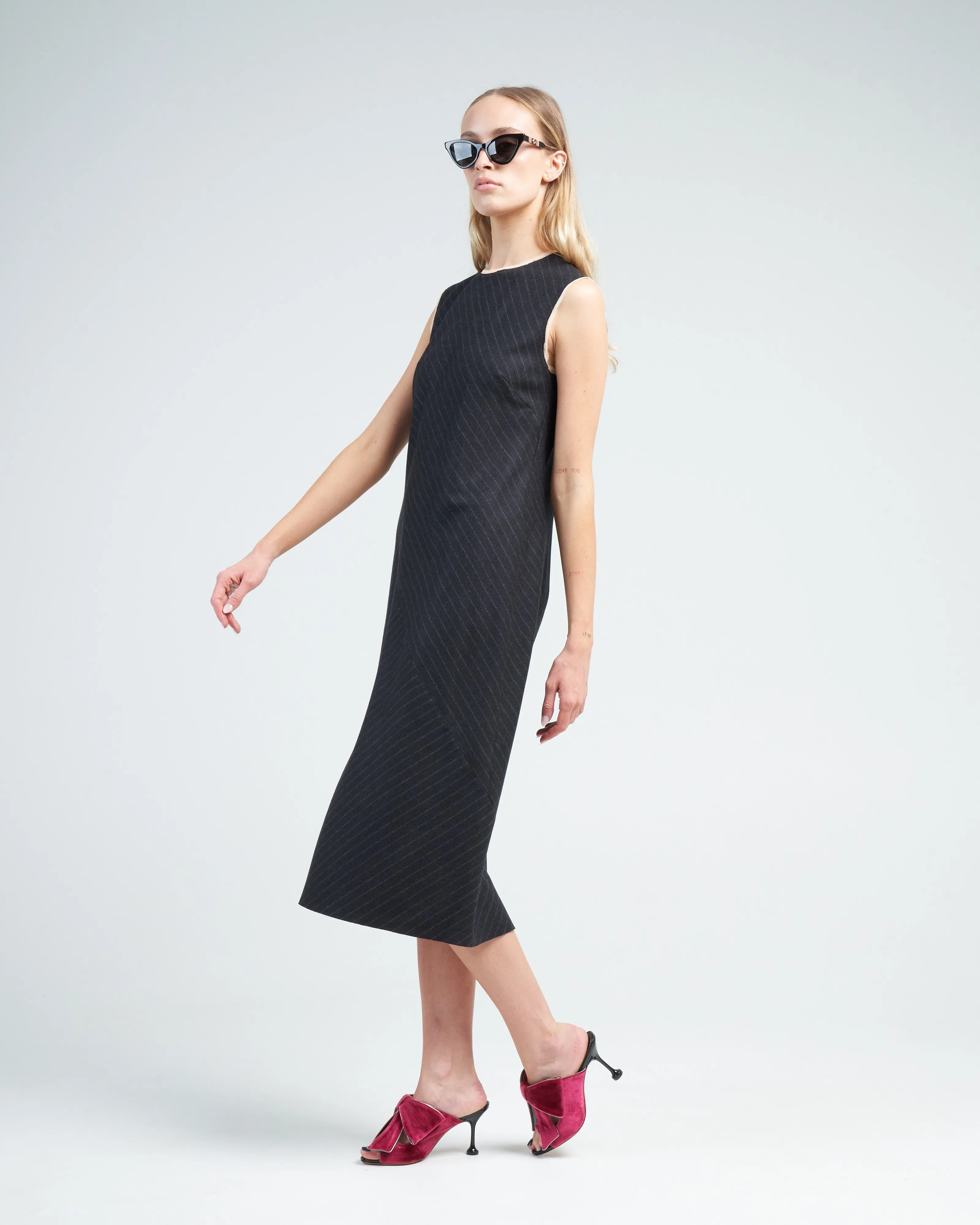 depa dress - anthracite