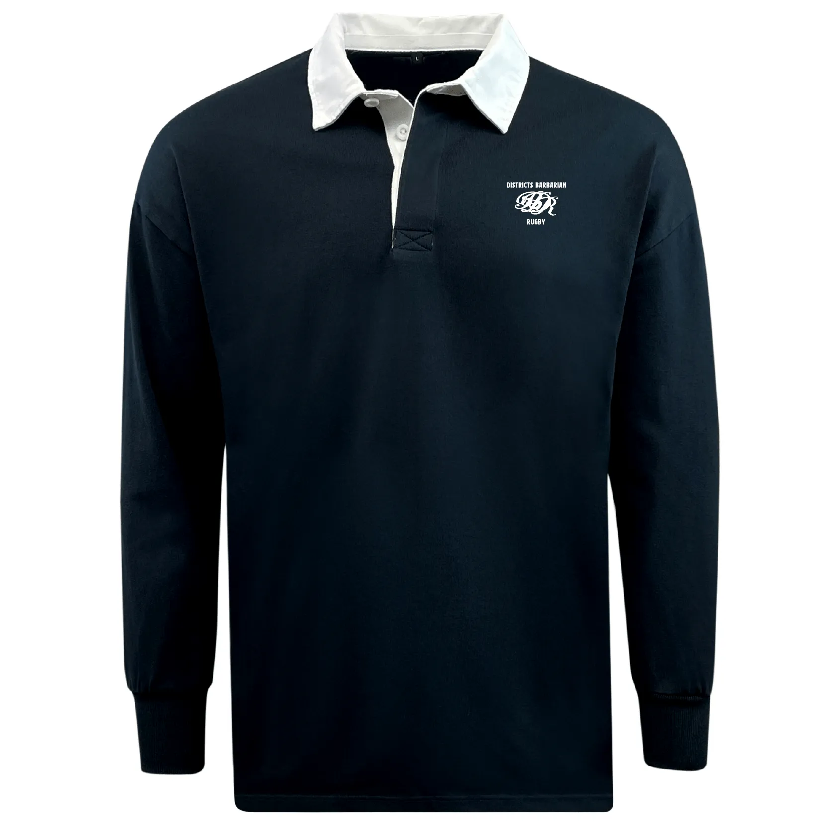 Districts Barbarian RFC Classic Long Sleeve Solid Rugby Jersey