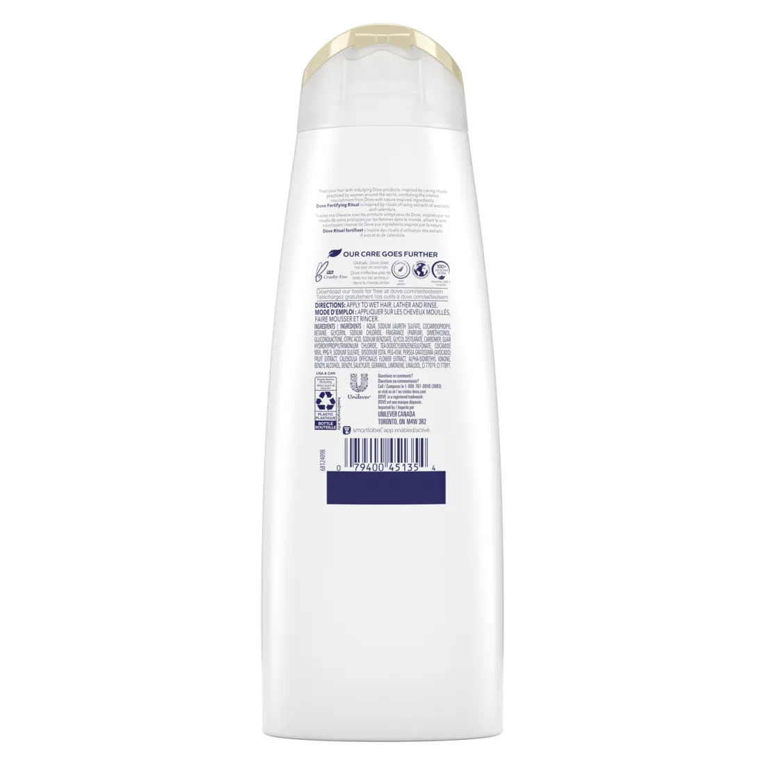 Dove Fortifying Ritual Shampoo 355ml
