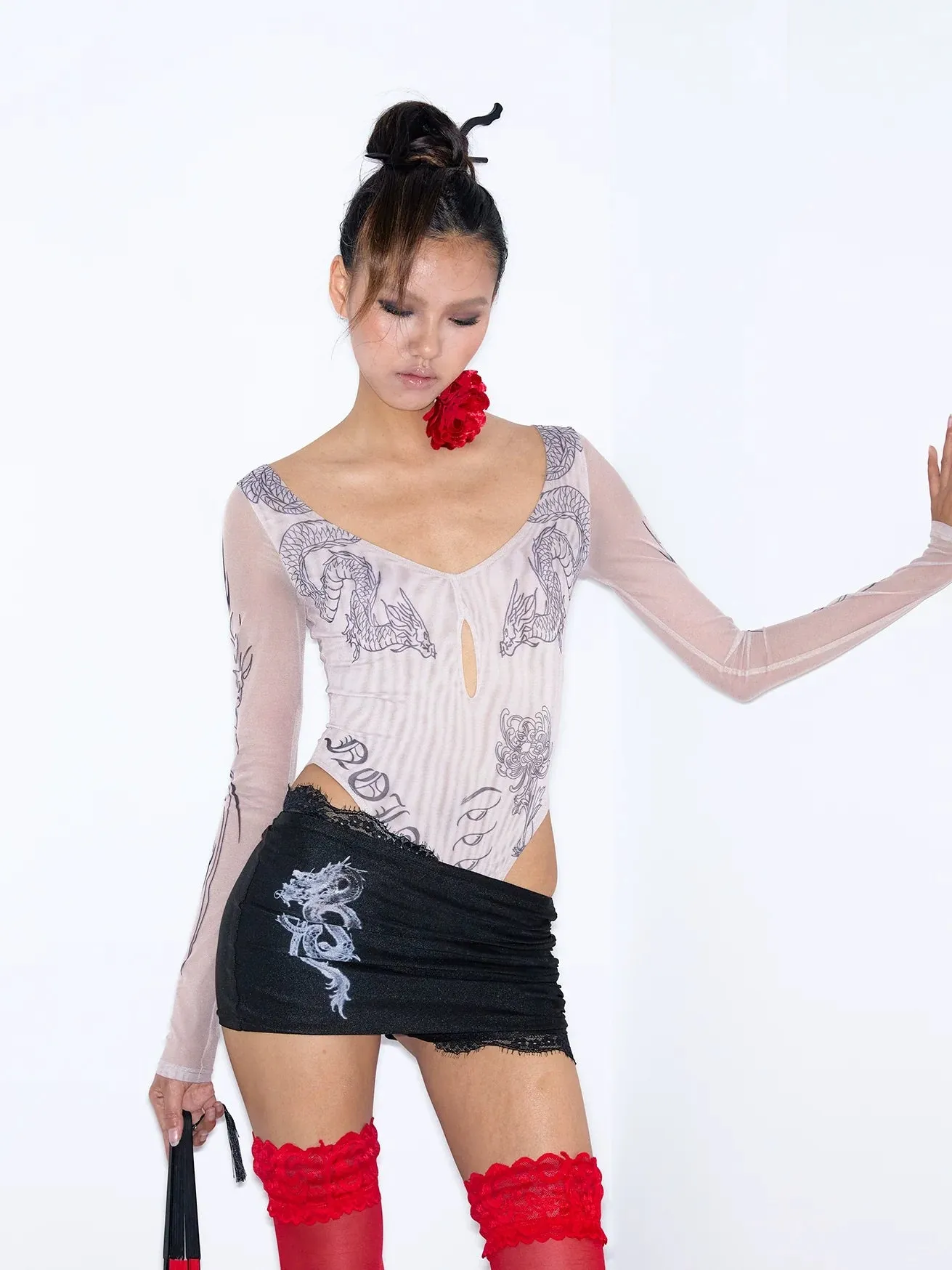 Dragon Mini Skirt