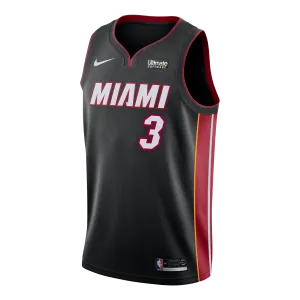 Dwyane Wade Nike Miami HEAT Youth Icon Black Swingman Jersey