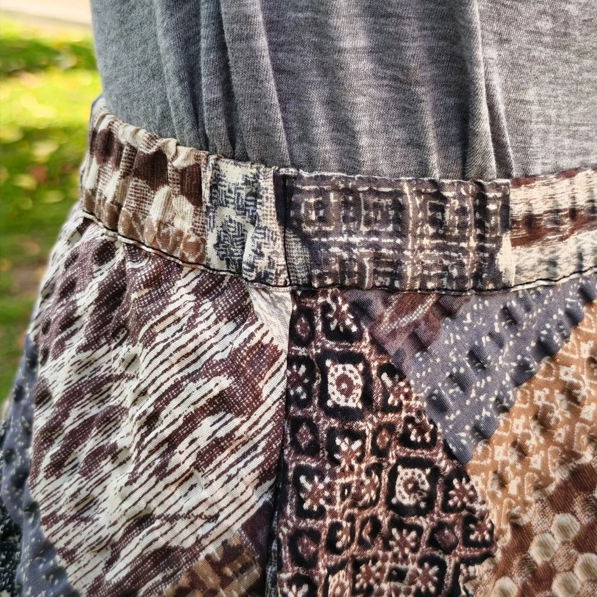 Earth Totem -Handmade Circle Skirt