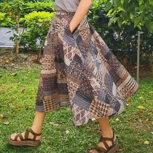 Earth Totem -Handmade Circle Skirt