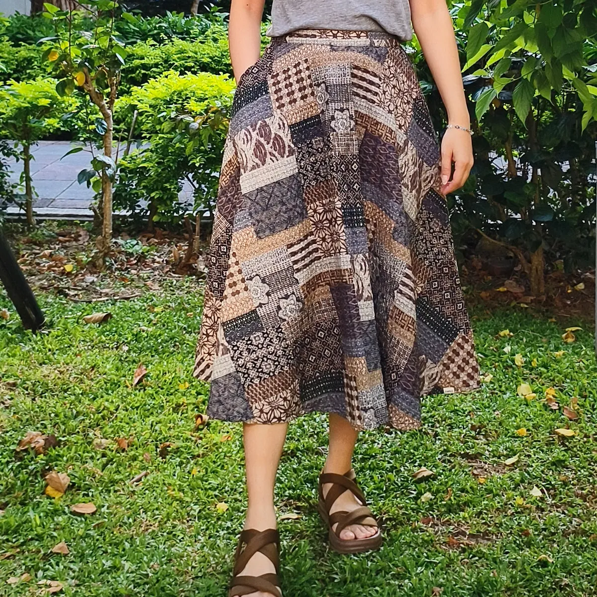 Earth Totem -Handmade Circle Skirt