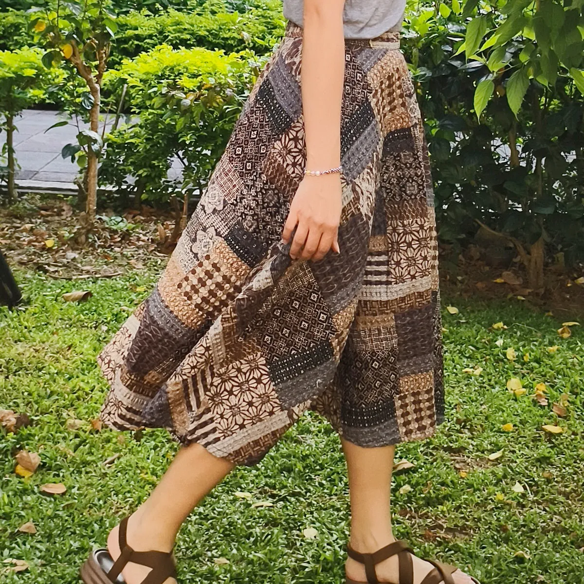 Earth Totem -Handmade Circle Skirt