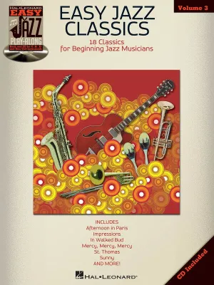 EASY JAZZ CLASSICS EASY JAZZ PLAY ALONG BK/CD V3