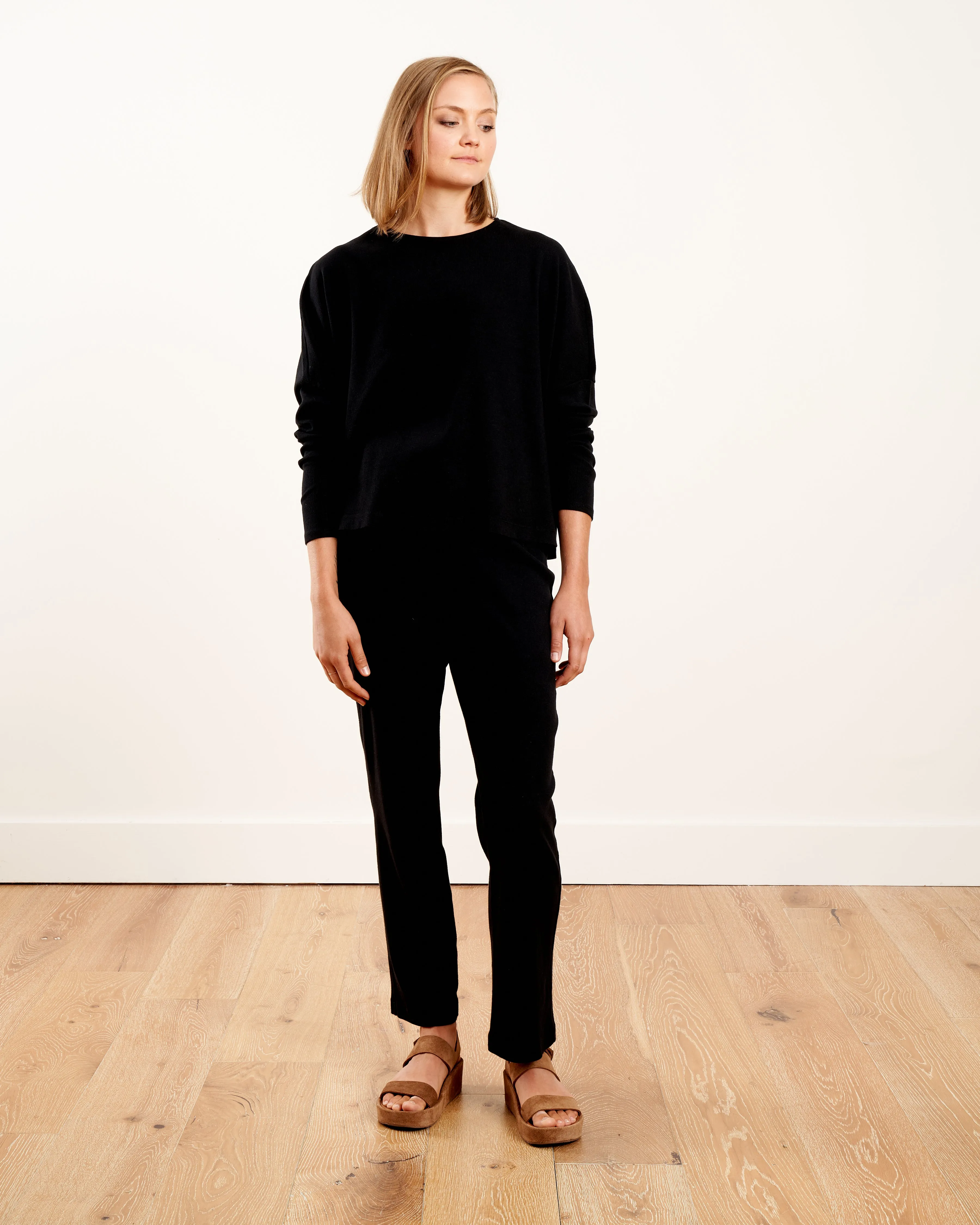 easy pant - black