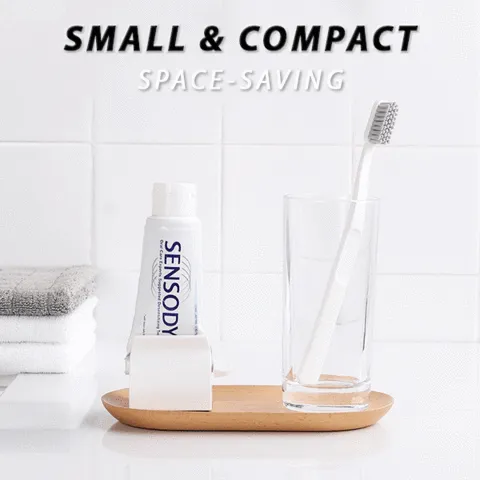 Easy-squeeze Toothpaste Holder