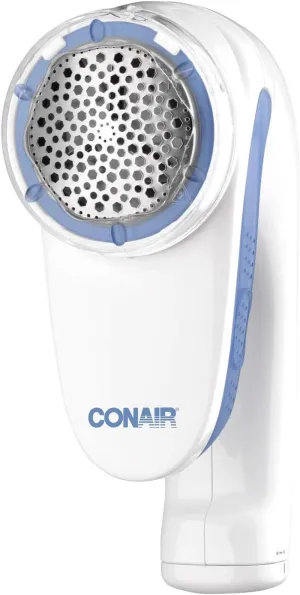 Fabric Shaver and Lint Remover, Battery Operated Portable Fabric Shaver, White