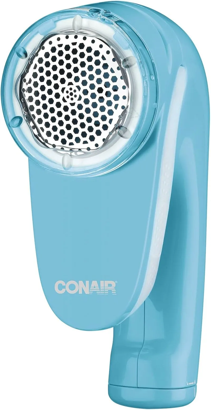 Fabric Shaver and Lint Remover, Battery Operated Portable Fabric Shaver, White