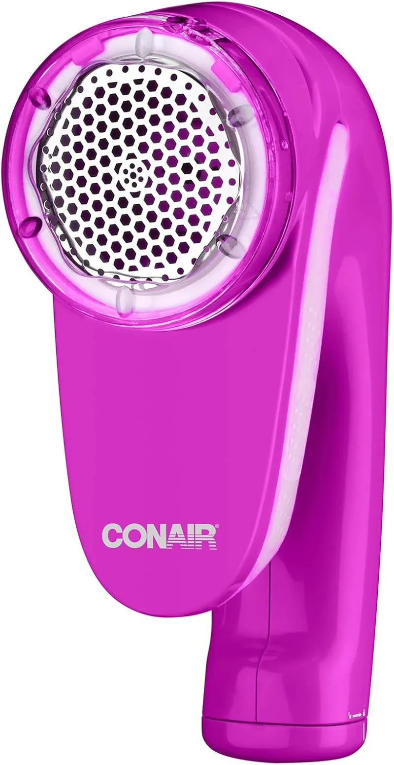 Fabric Shaver and Lint Remover, Battery Operated Portable Fabric Shaver, White
