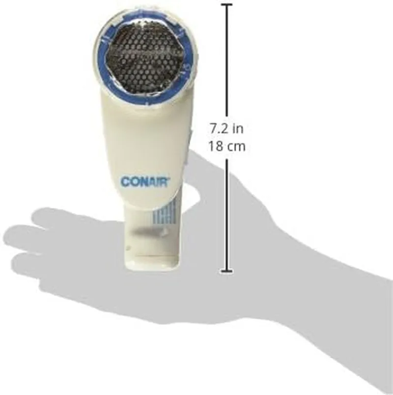 Fabric Shaver and Lint Remover, Battery Operated Portable Fabric Shaver, White