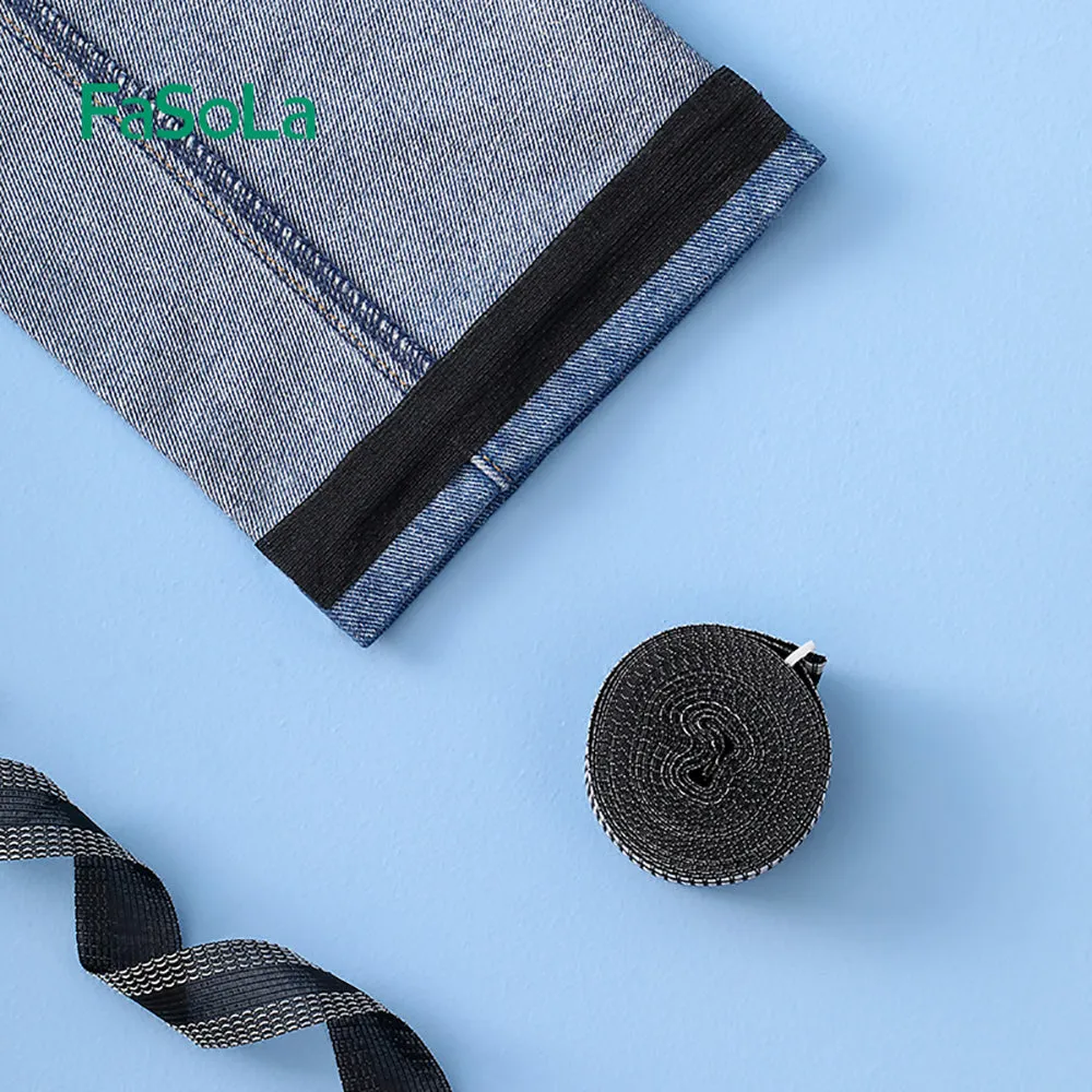FaSoLa Black Hem Tape - 5 Meters