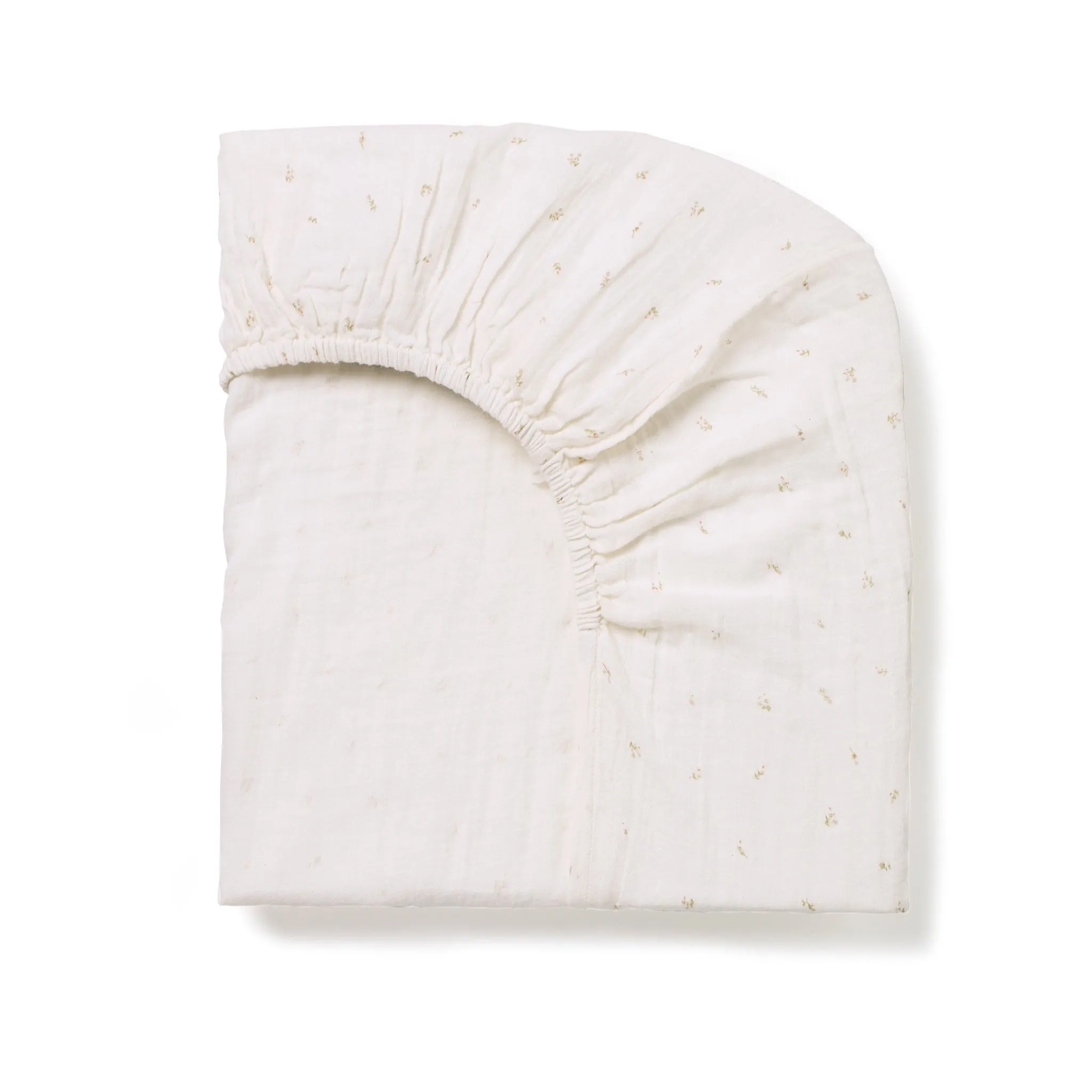 Fitted Sheet - Pink Rosebud