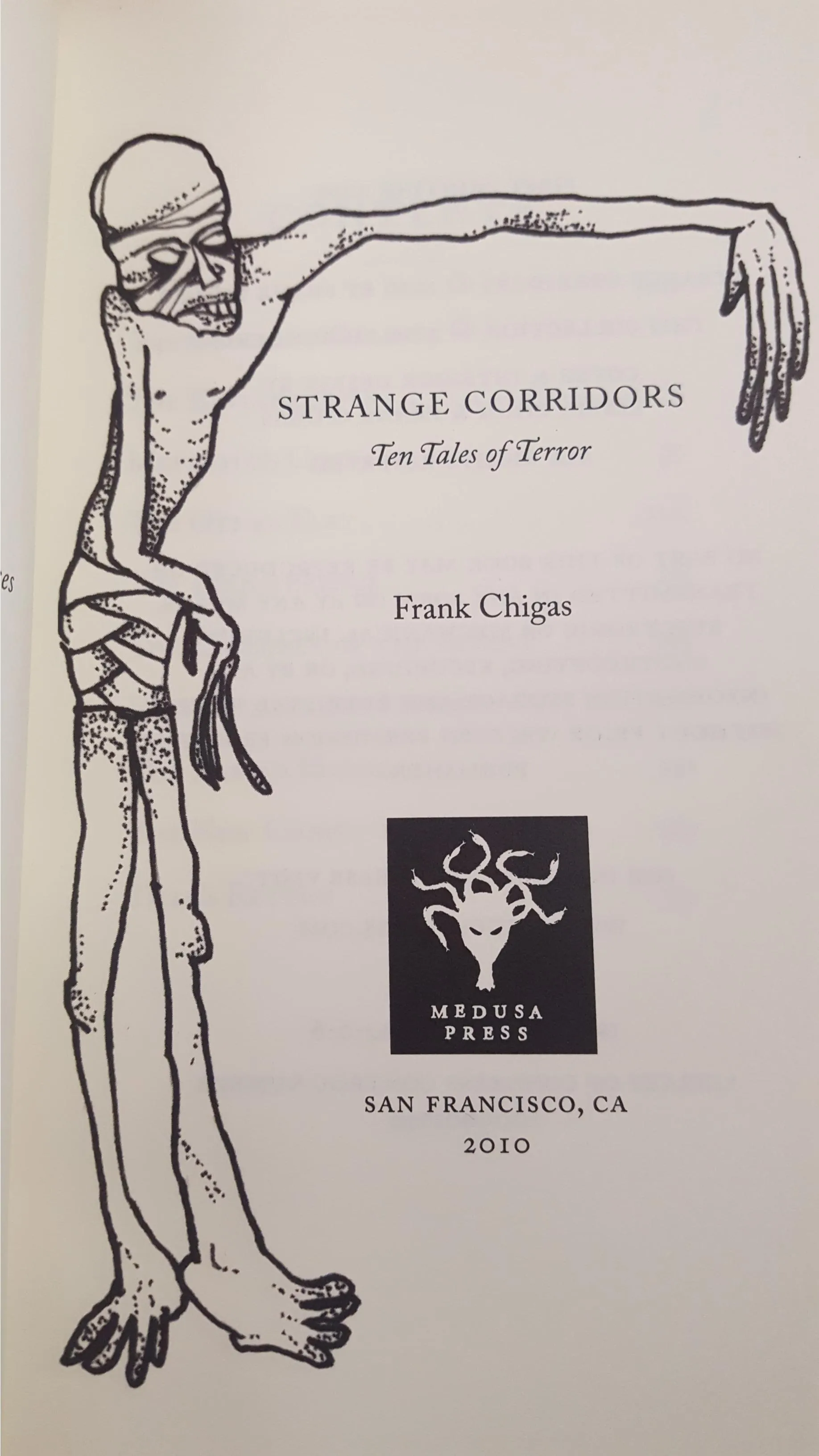 Frank Chigas - But First The Dark&Strange Corridors, 2010, Signed,Limited