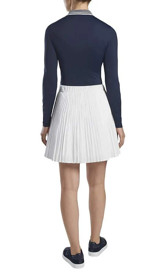 G/Fore Womens Pleated 16" Skort  - SNOW
