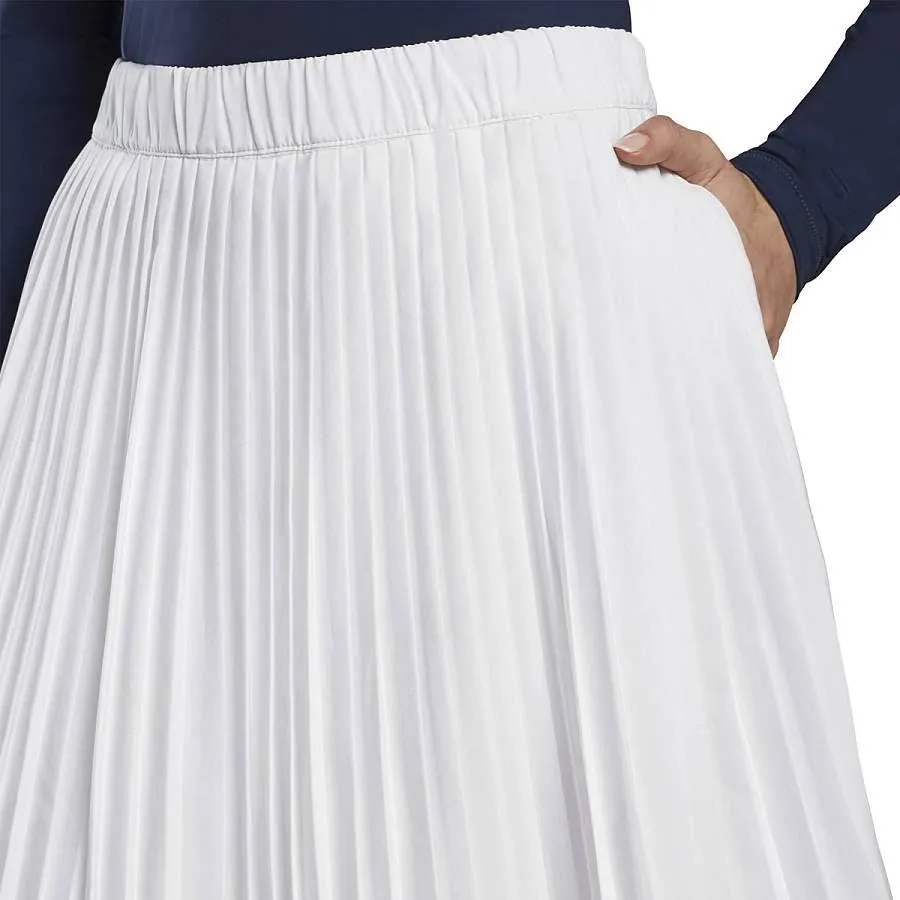 G/Fore Womens Pleated 16" Skort  - SNOW