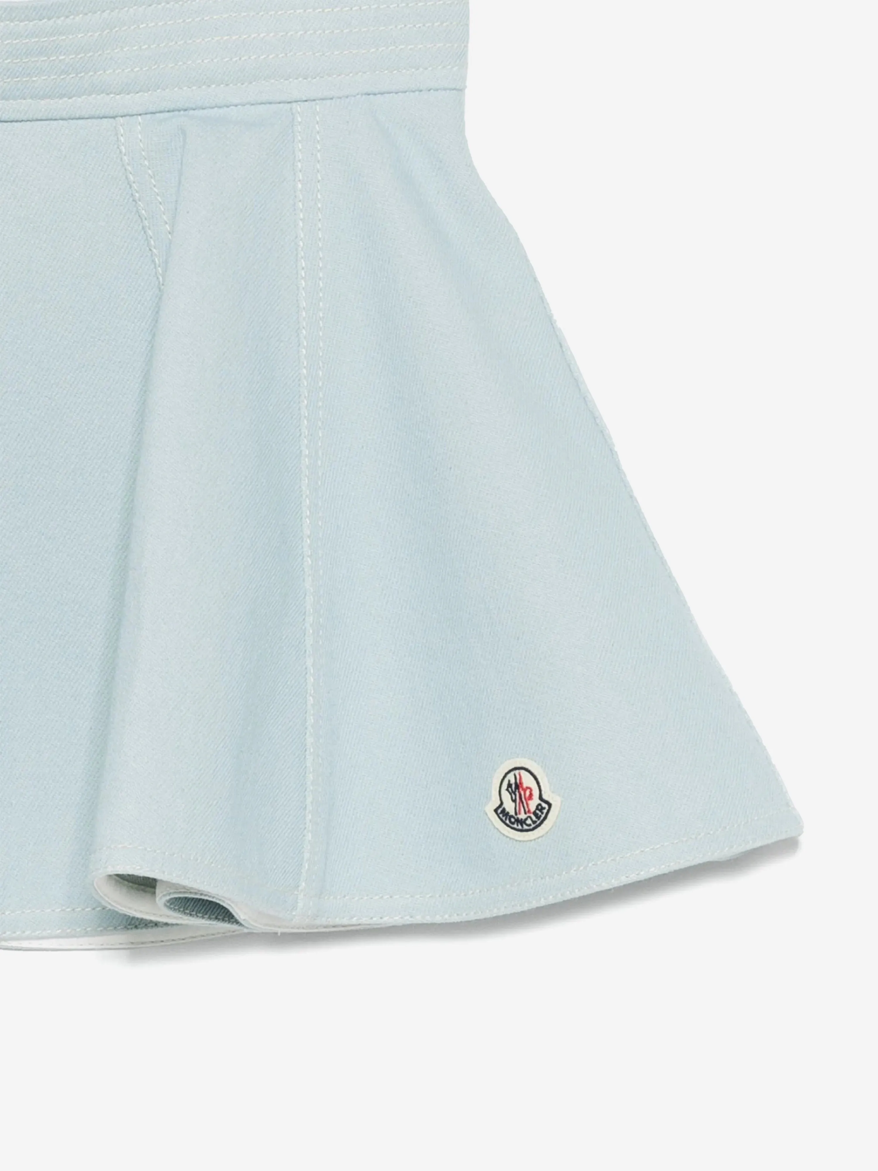 Girls Logo Zip Skirt in Blue