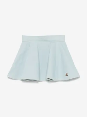 Girls Logo Zip Skirt in Blue