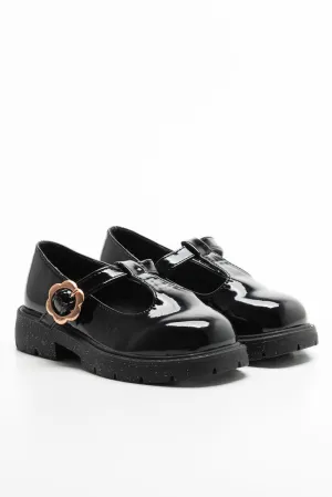 Glitter Sole Shoe Black