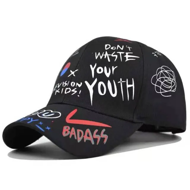 Graffiti All-matching Baseball Cap