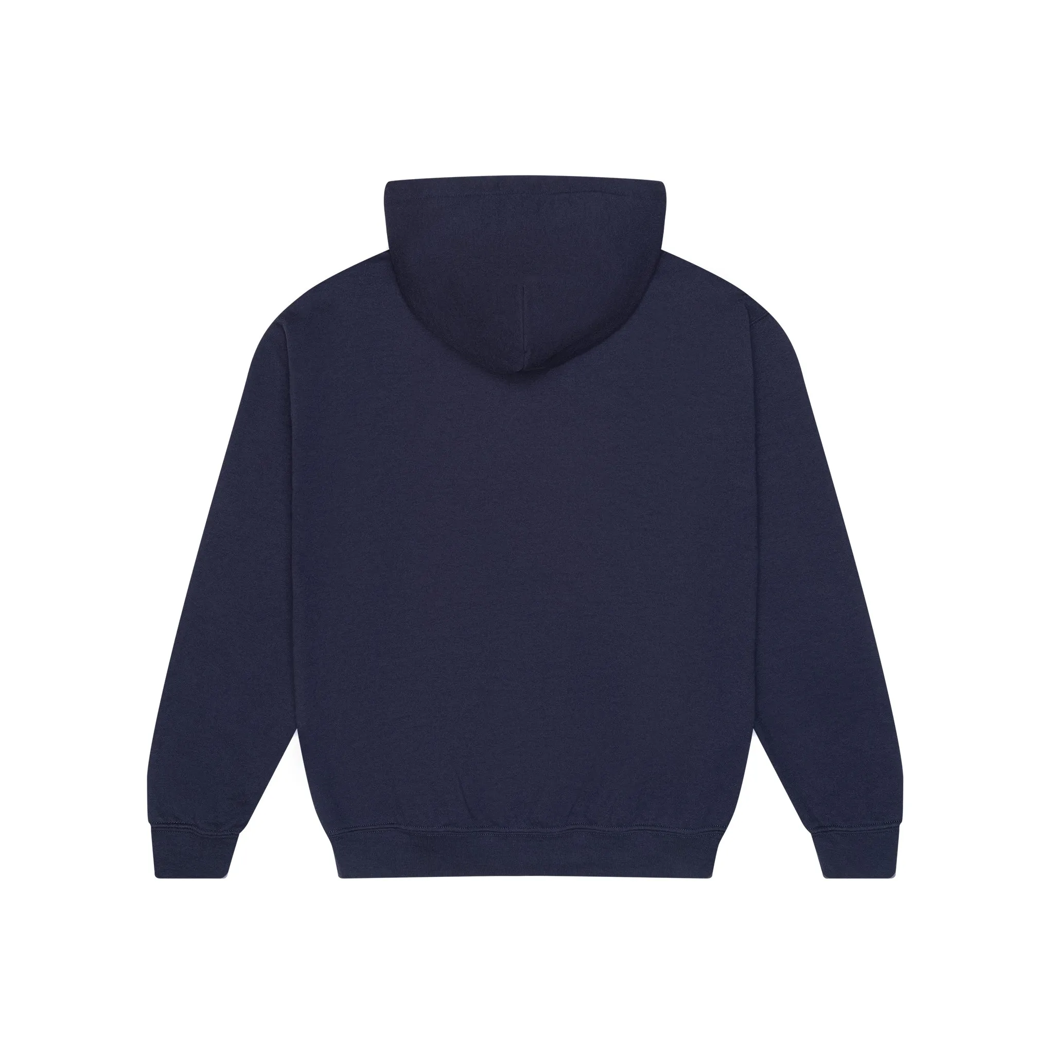 GYMNASIUM THE BODY WORK HOODED SWEATSHIRT NAVY BLUE