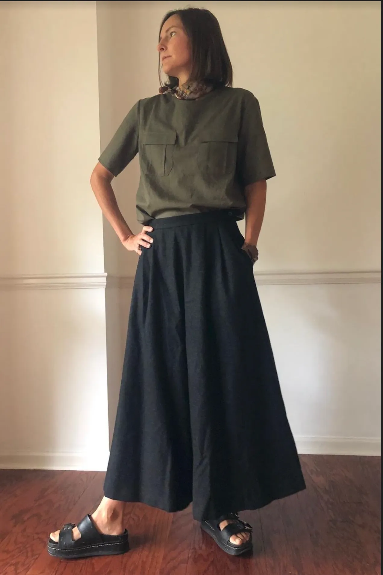 Half Sleeve with Pockets