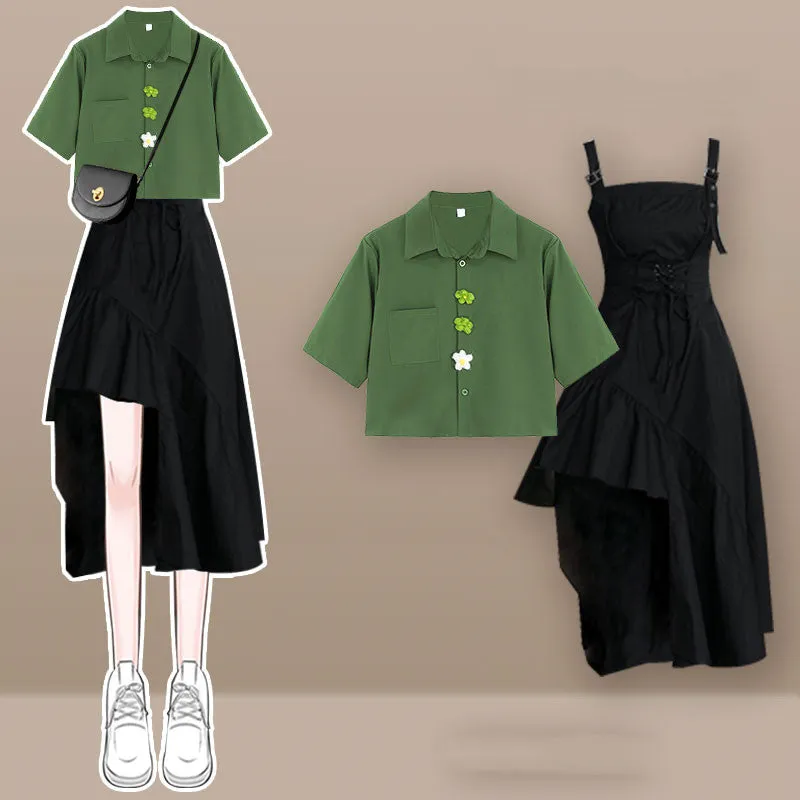 Harajuku top   dress two-piece set  UB96015