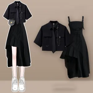 Harajuku top   dress two-piece set  UB96015