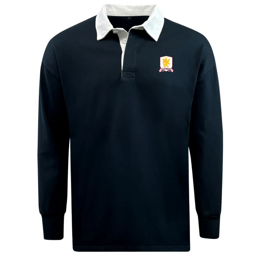 Hartselle Highlanders Classic Long Sleeve Solid Rugby Jersey