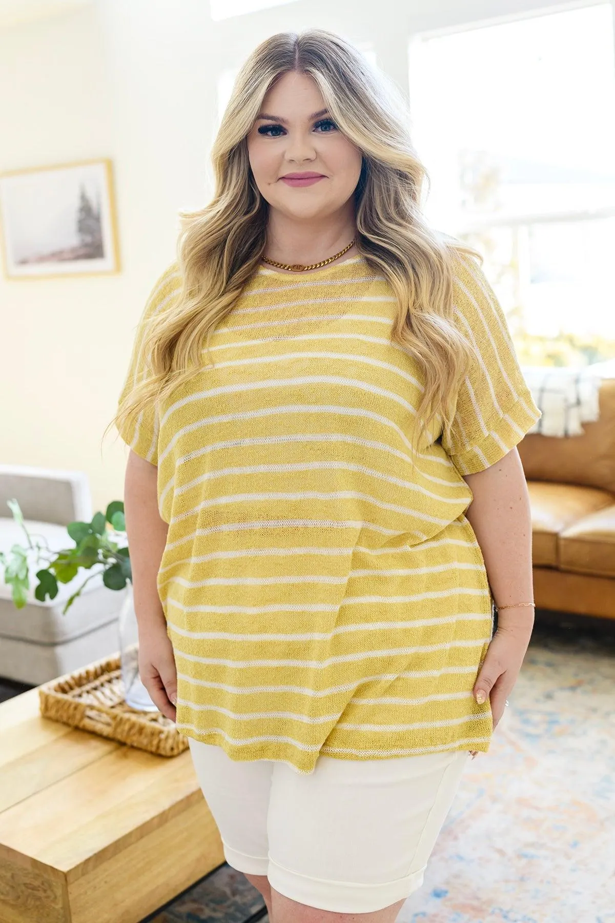 Hazel Blues® |  Simply Sweet Striped Top