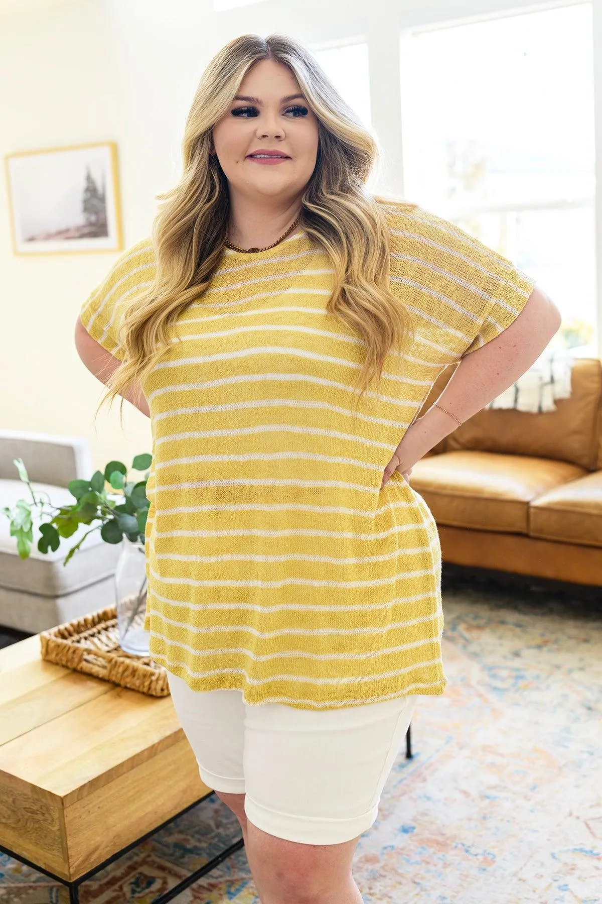 Hazel Blues® |  Simply Sweet Striped Top