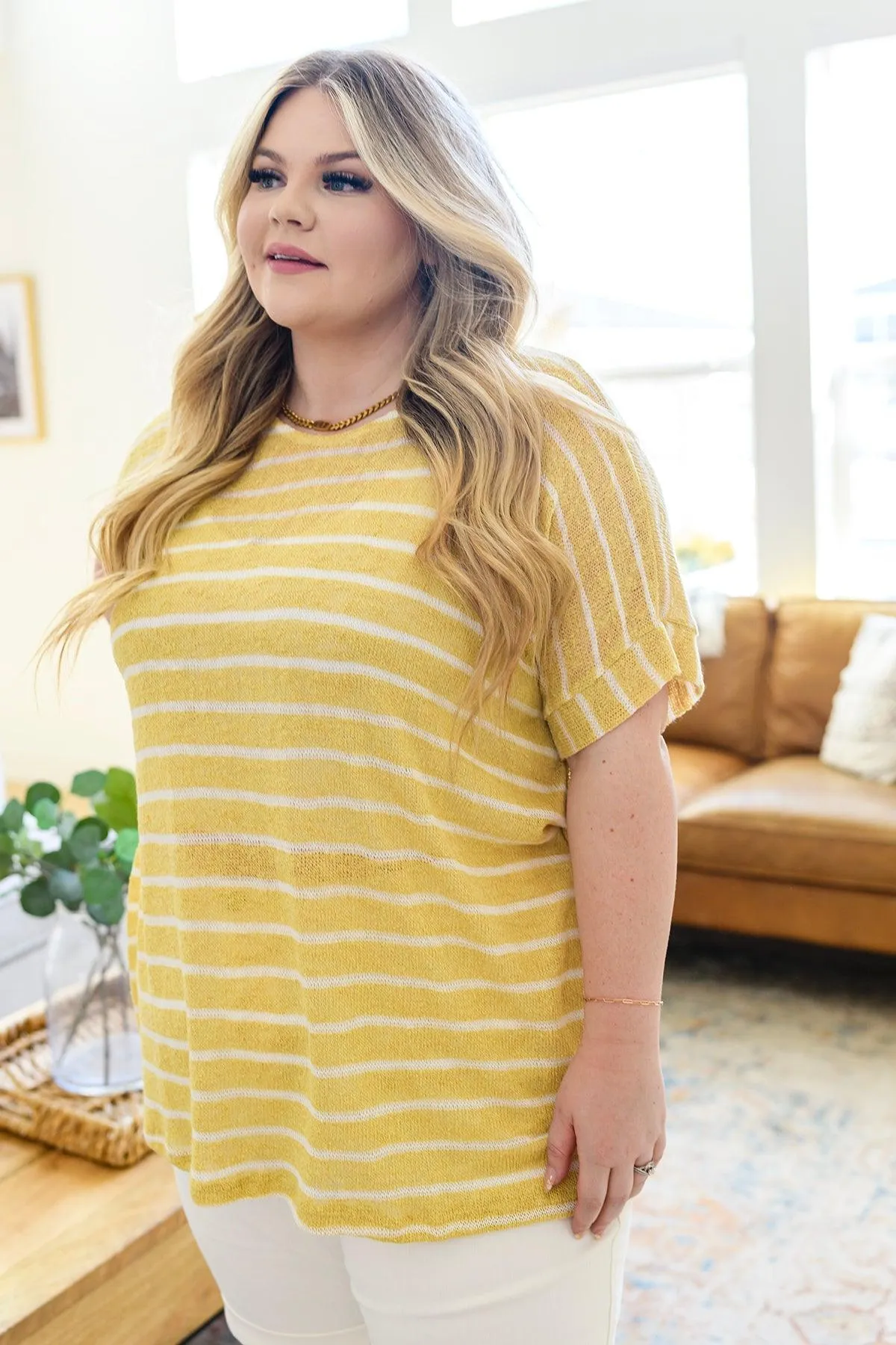 Hazel Blues® |  Simply Sweet Striped Top