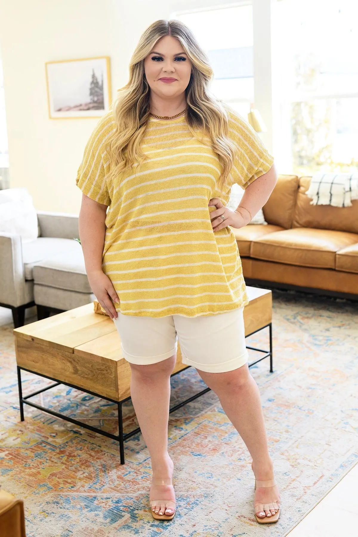Hazel Blues® |  Simply Sweet Striped Top