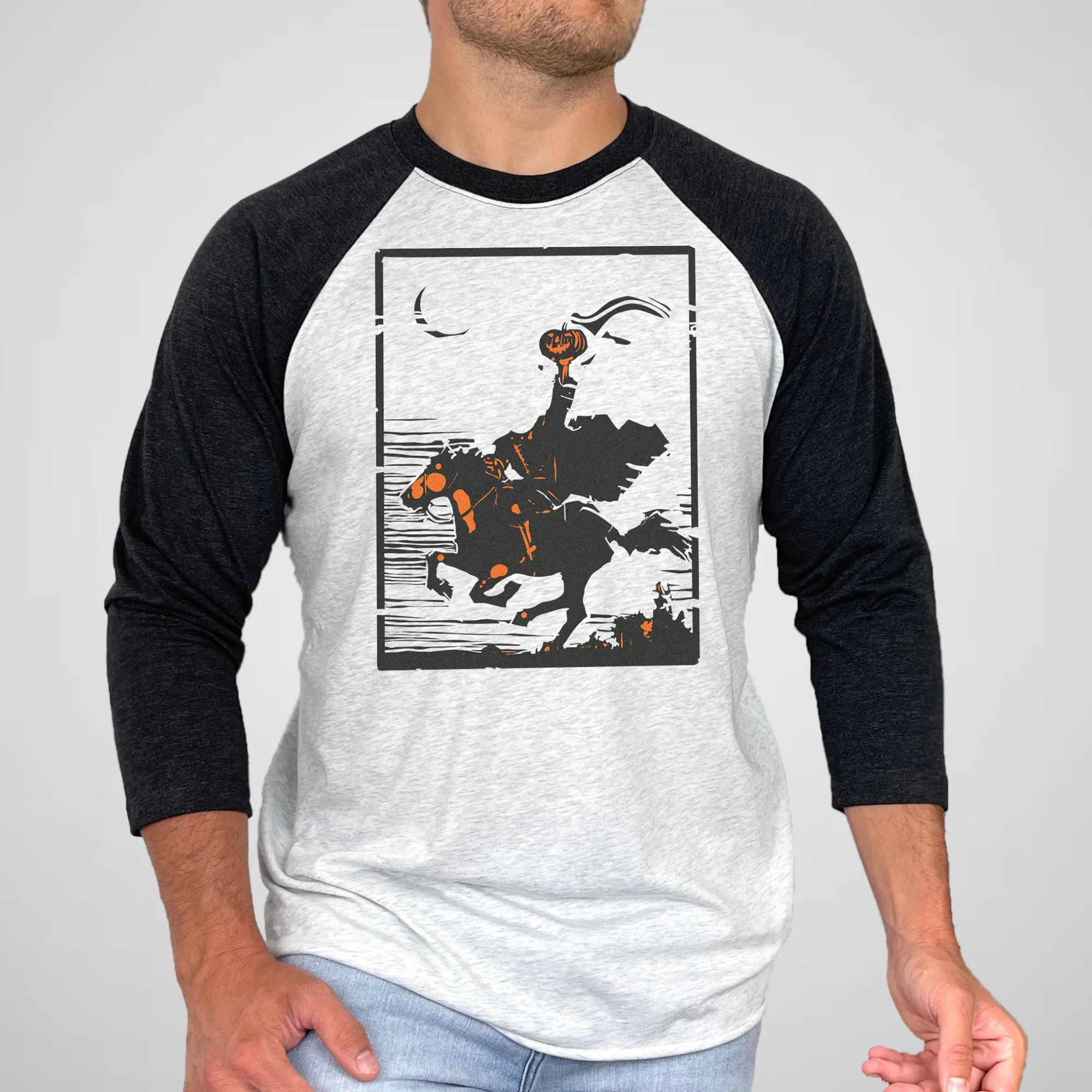 Headless Horseman - Adult Unisex Triblend Raglan Tee