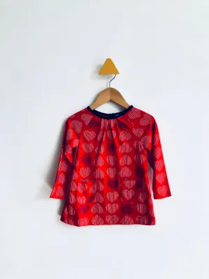 Heart Pocket Dress // 12-18M
