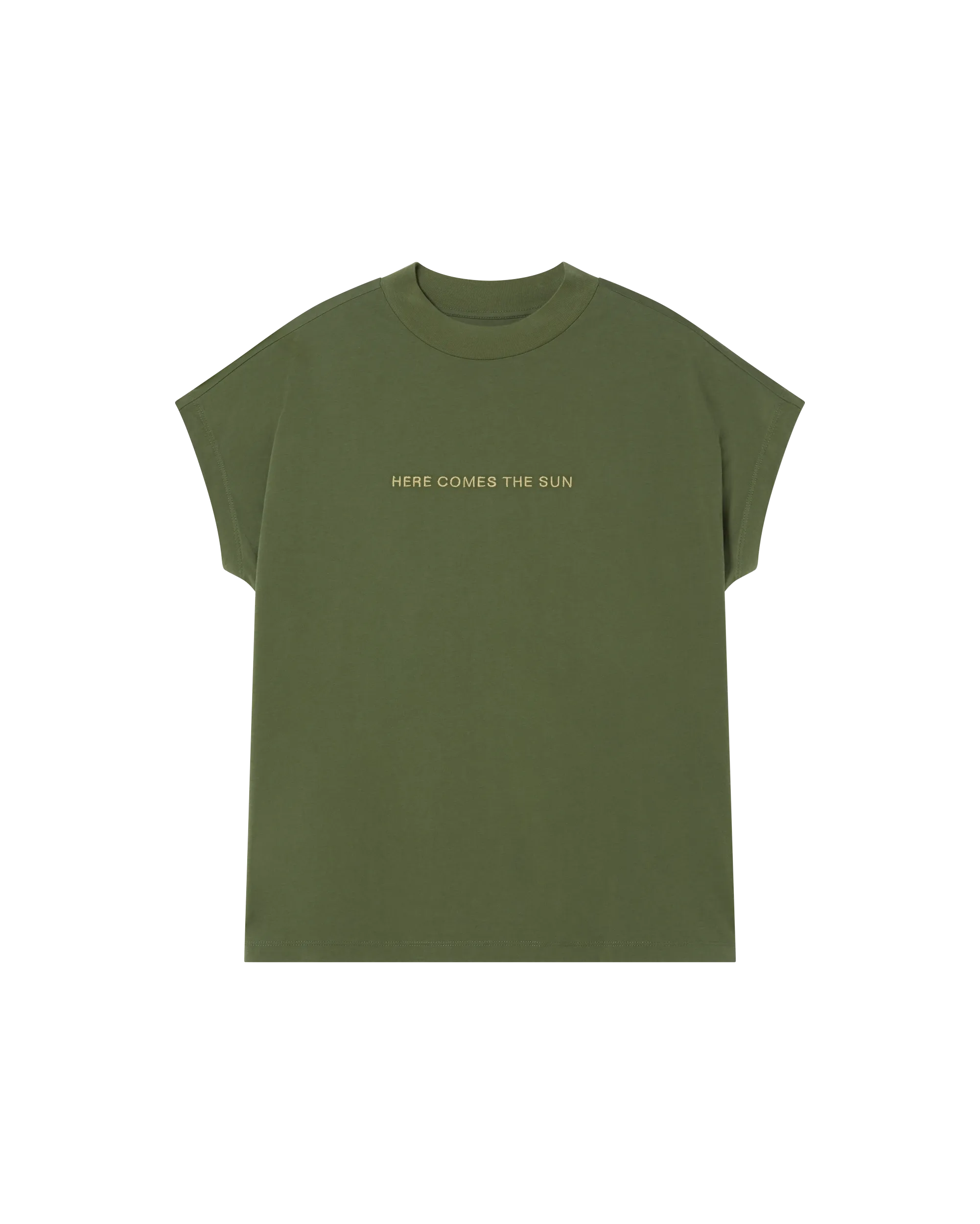 Here Comes The Sun T-Shirt Cactus Green