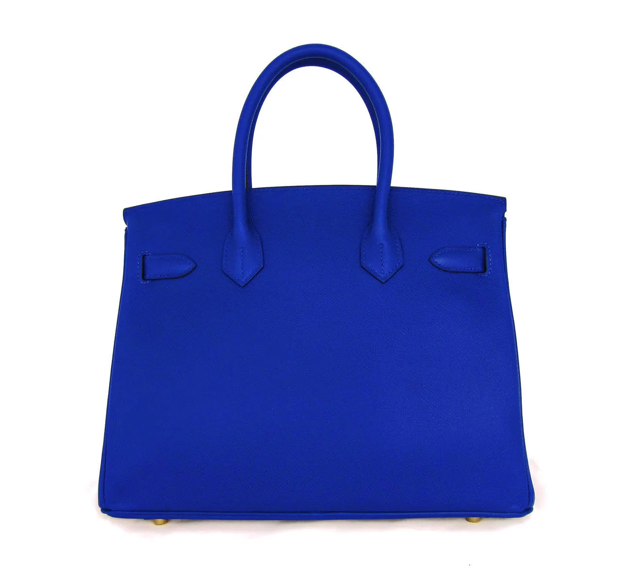 Hermes Blue Electric 30cm Epsom Birkin Gold Hardware GHW Electrifying!