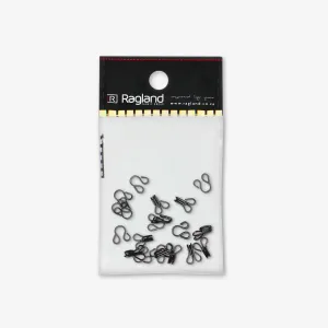 Hooks & Eyes Black - Size 3