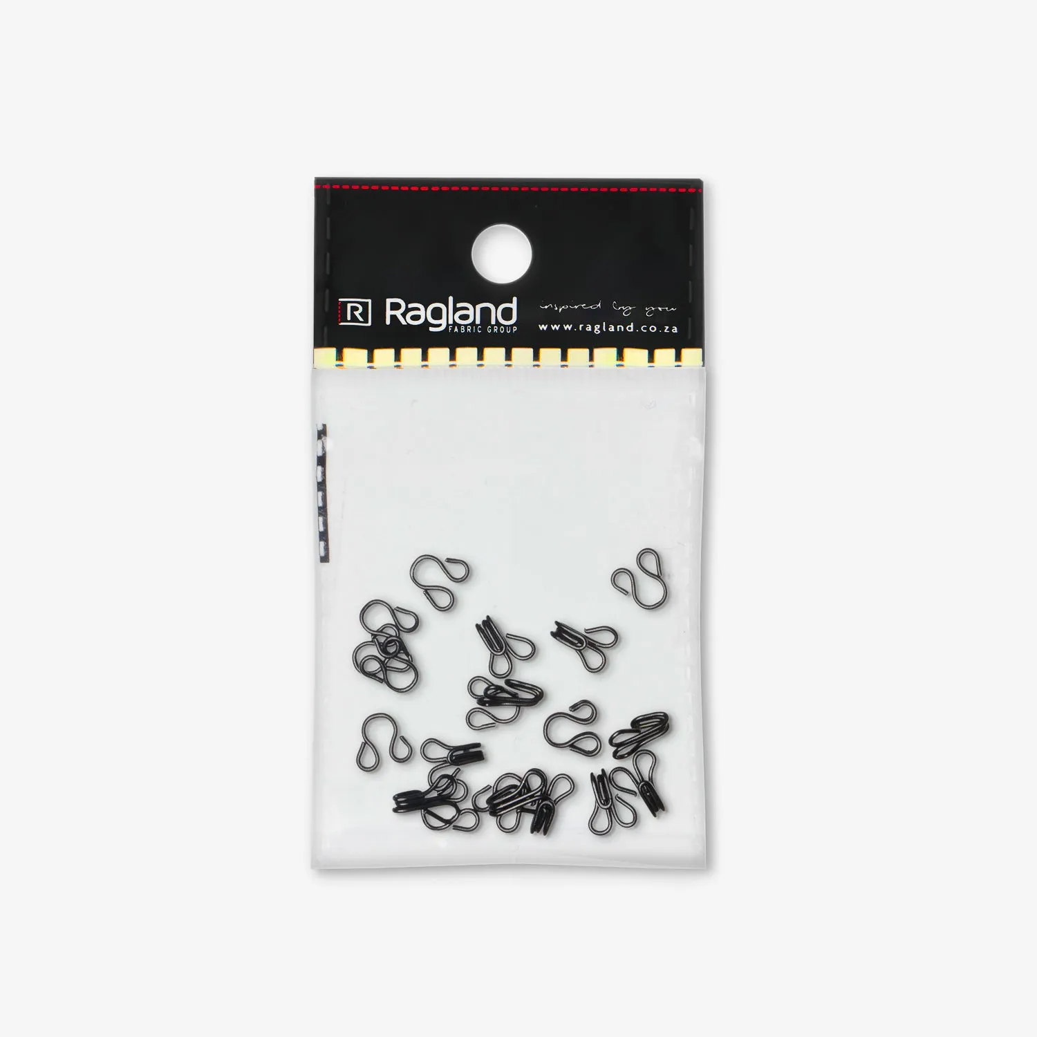 Hooks & Eyes Black - Size 3