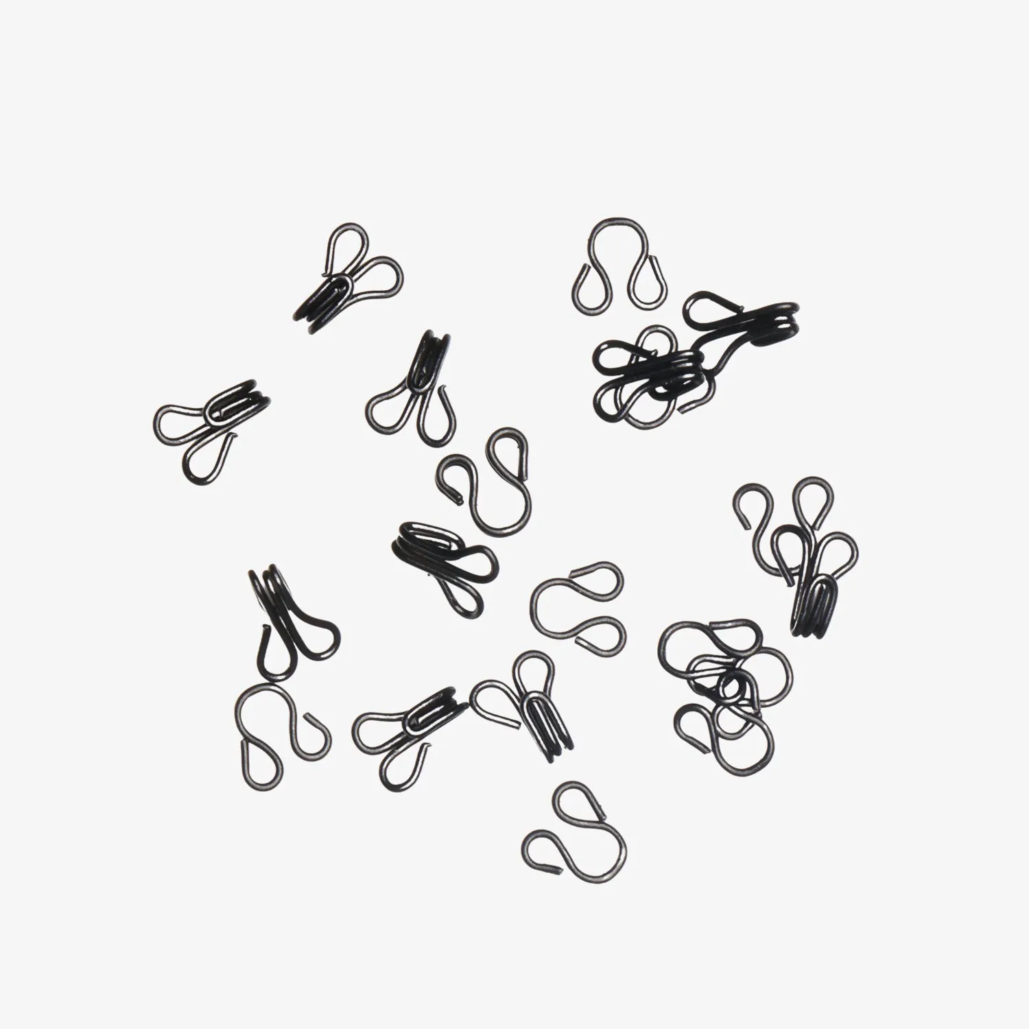 Hooks & Eyes Black - Size 3